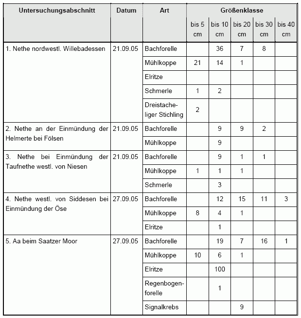 Bild von Tabelle 1